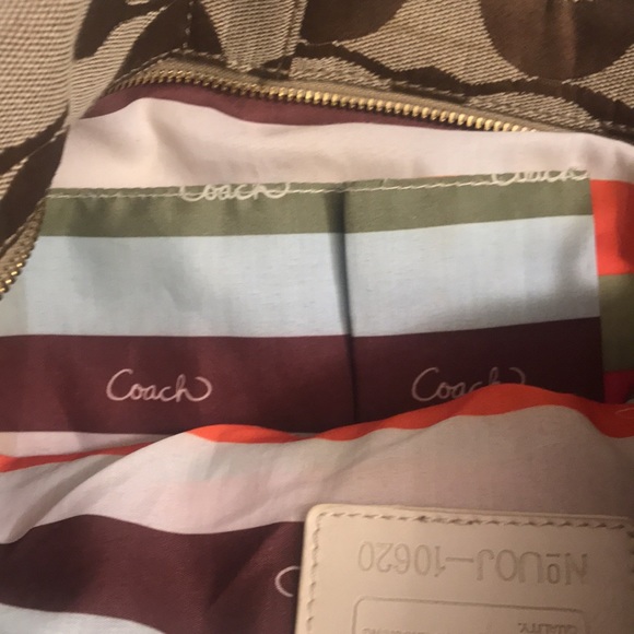 Coach Bag White Straps - Picture 3 of 16
